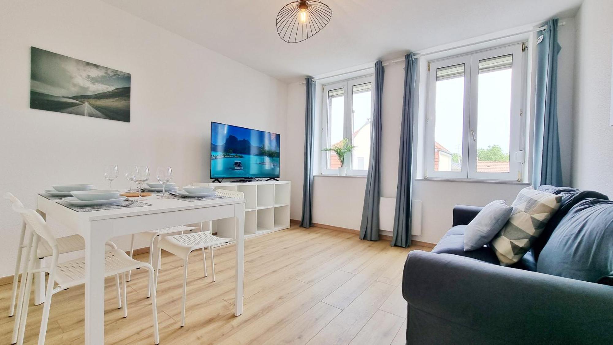 Le Triplex - 5 Chambres - 10 Pers- Fibre - Relax Bnb Mulhouse Ngoại thất bức ảnh