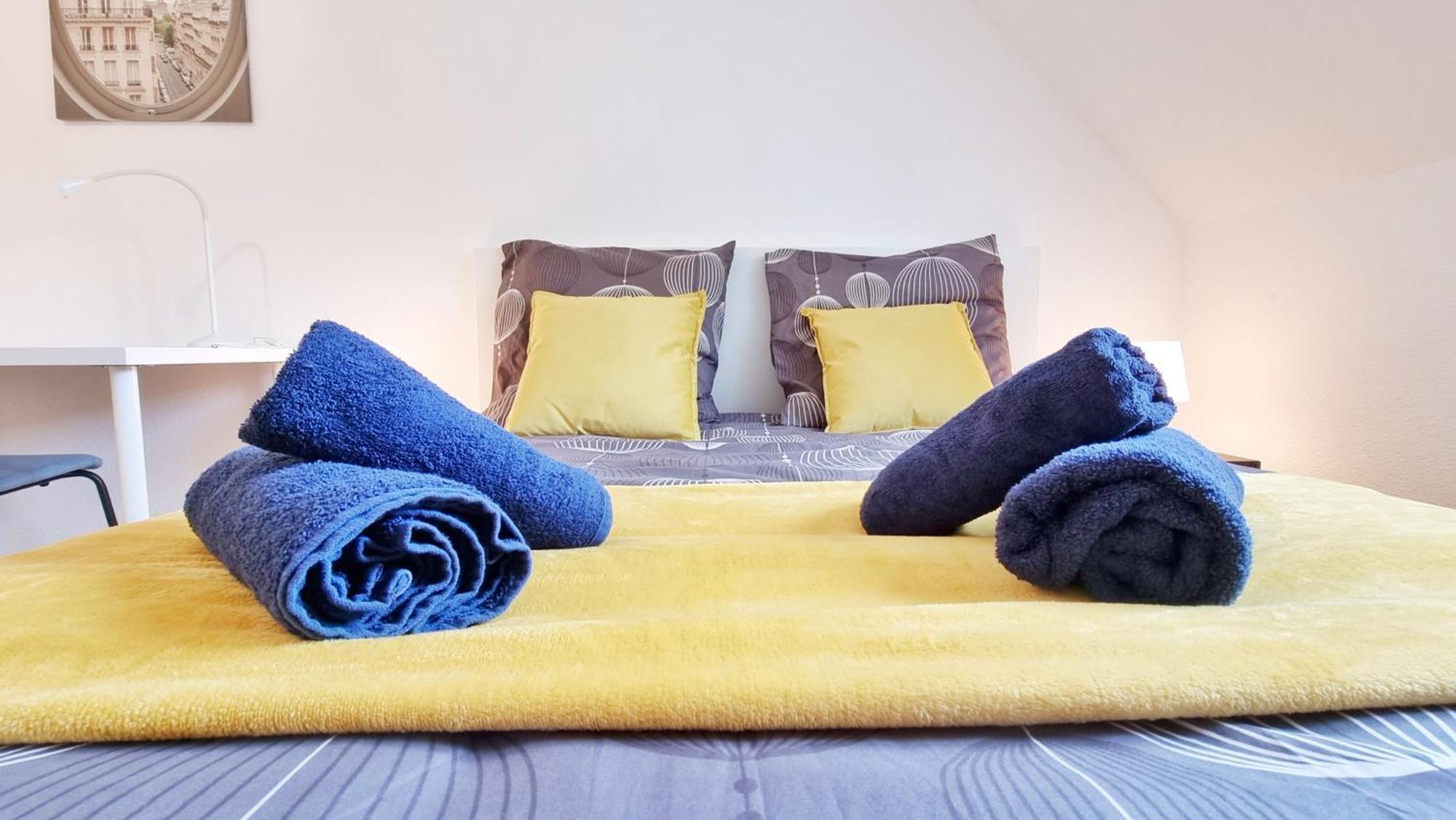 Le Triplex - 5 Chambres - 10 Pers- Fibre - Relax Bnb Mulhouse Ngoại thất bức ảnh